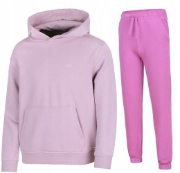 4F OCIEPLANY DZIEWCZĘCY DRES KOMPLET BLUZA SPODNIE / rozm 158