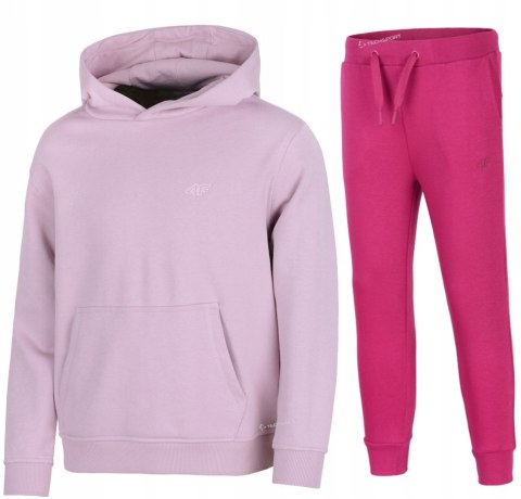 4F OCIEPLANY DZIEWCZĘCY DRES KOMPLET BLUZA SPODNIE / rozm 158
