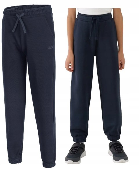 4F OCIEPLANE DZIEWCZĘCE SPODNIE DRESOWE BAWEŁNA / rozm 164