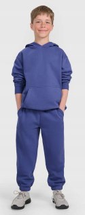 4F OCIEPLANY CHŁOPIĘCY DRES KOMPLET BLUZA KANGURKA SPODNIE / rozm 140