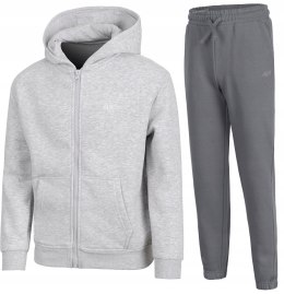 4F OCIEPLANY CHŁOPIĘCY DRES KOMPLET BLUZA ROZPINANA SPODNIE / rozm 152