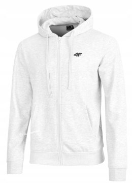 4F MĘSKA BLUZA Z KAPTUREM BAWEŁNA ROZPINANA / rozm XL