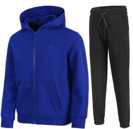 4F CHŁOPIĘCY DRES KOMPLET BLUZA ROZPINANA SPODNIE / rozm 158