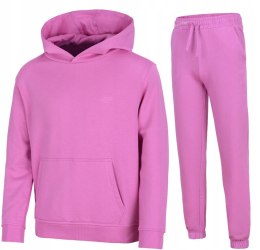 4F OCIEPLANY DZIEWCZĘCY DRES KOMPLET BLUZA SPODNIE / rozm 134