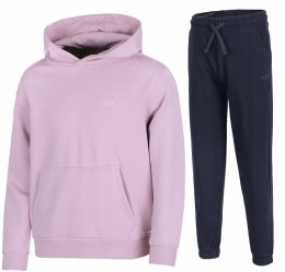 4F OCIEPLANY DZIEWCZĘCY DRES KOMPLET BLUZA SPODNIE / rozm 164