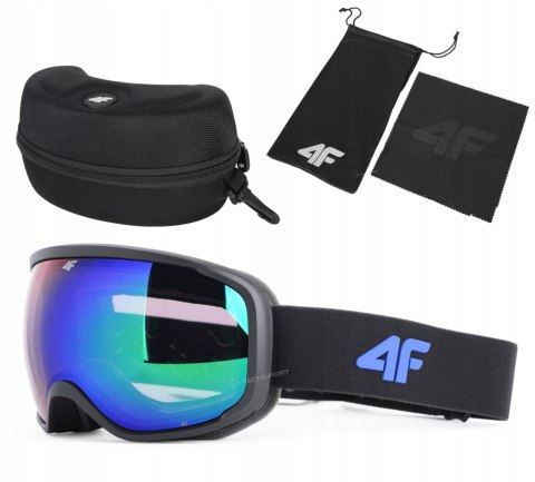 4F JUNIORSKIE GOGLE NARCIARSKIE SNOWBOARDOWE LUSTRZANKI filtr S2