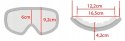 4F JUNIORSKIE GOGLE NARCIARSKIE SNOWBOARDOWE LUSTRZANKI filtr S2