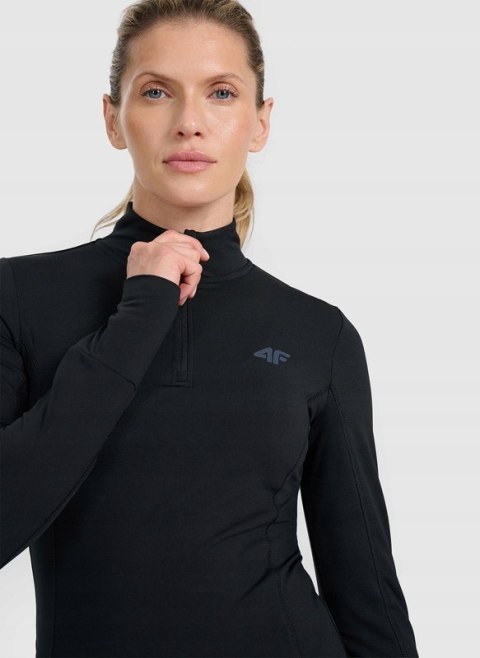 4F DAMSKA OCIEPLANA KOSZULKA TERMOAKTYWNA OCIEPLANA ROZPINANA / rozm S