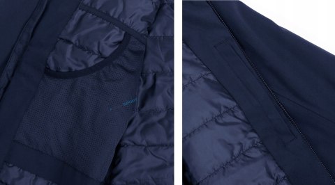 MĘSKA KURTKA ZIMOWA SPORTOWA Z MEMBRANĄ 4F | OCIEPLANA | WODOODPORNA | XXL