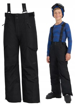 4F CHŁOPIĘCE SPODNIE NARCIARSKIE SNOWBOARDOWE membrana 8000mm / rozm 146