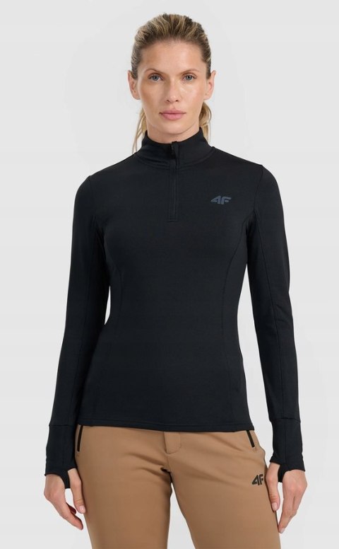 4F DAMSKA OCIEPLANA KOSZULKA TERMOAKTYWNA OCIEPLANA ROZPINANA / rozm L