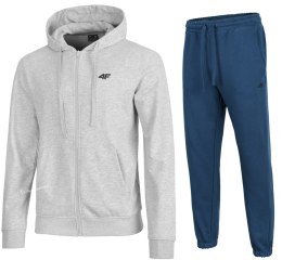 4F MĘSKI DRES BAWEŁNA KOMPLET BLUZA SPODNIE / rozm L
