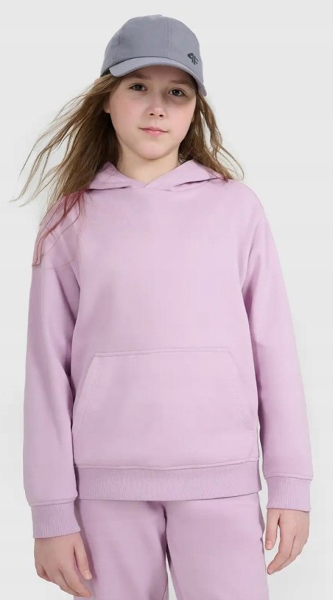 4F OCIEPLANY DZIEWCZĘCY DRES KOMPLET BLUZA SPODNIE / rozm 140