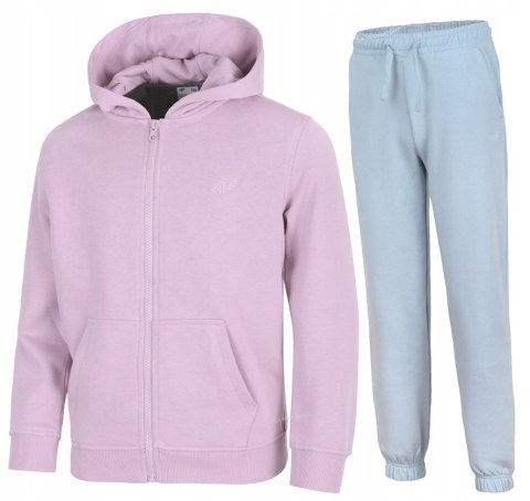 4F OCIEPLANY DZIEWCZĘCY DRES KOMPLET BLUZA SPODNIE / rozm 152