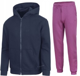 4F OCIEPLANY DZIEWCZĘCY DRES KOMPLET BLUZA SPODNIE / rozm 152