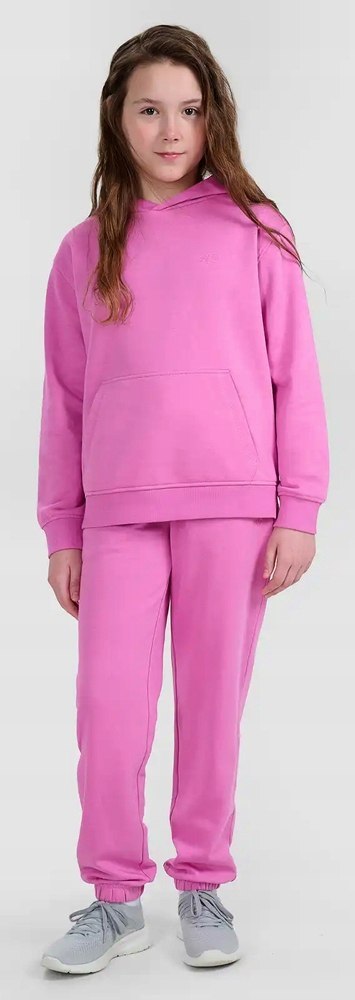 4F OCIEPLANY DZIEWCZĘCY DRES KOMPLET BLUZA SPODNIE / rozm 152
