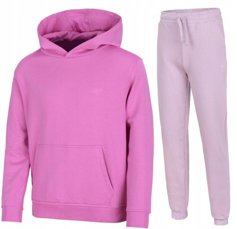 4F OCIEPLANY DZIEWCZĘCY DRES KOMPLET BLUZA SPODNIE / rozm 158