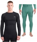 4F KOMPLET MĘSKA BIELIZNA TERMOAKTYWNA KOSZULKA SPODNIE rozm S/M