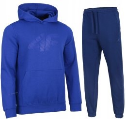 4F MĘSKI DRES BAWEŁNA KOMPLET BLUZA SPODNIE / rozm L