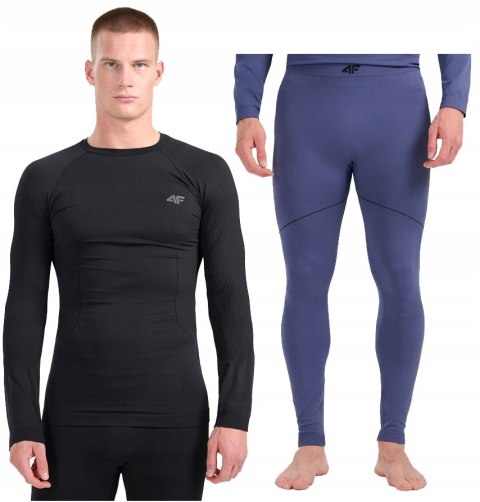 4F KOMPLET MĘSKA BIELIZNA TERMOAKTYWNA KOSZULKA SPODNIE rozm XXL/3XL