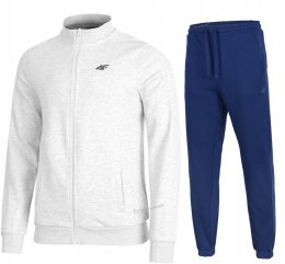 4F OCIEPLANY MĘSKI DRES BAWEŁNA KOMPLET BLUZA SPODNIE / rozm L