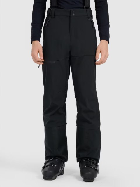 4F MĘSKIE SOFTSHELLOWE SPODNIE NARCIARSKIE Z SZELKAMI MEMBRANA 10000 r. L