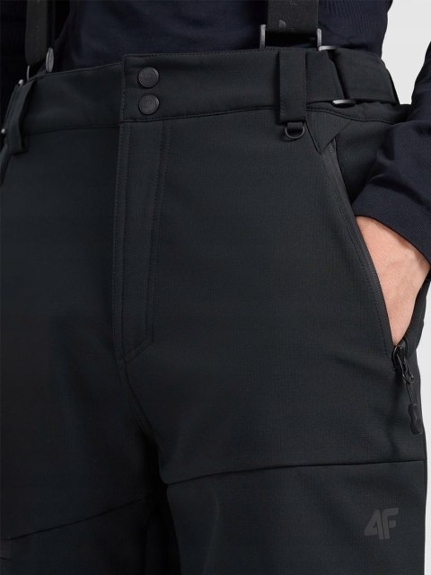 4F MĘSKIE SOFTSHELLOWE SPODNIE NARCIARSKIE Z SZELKAMI MEMBRANA 10000 r. L