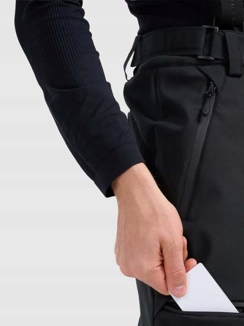 4F MĘSKIE SOFTSHELLOWE SPODNIE NARCIARSKIE Z SZELKAMI MEMBRANA 10000 r. L