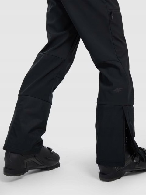 4F MĘSKIE SOFTSHELLOWE SPODNIE NARCIARSKIE Z SZELKAMI MEMBRANA 10000 r. L