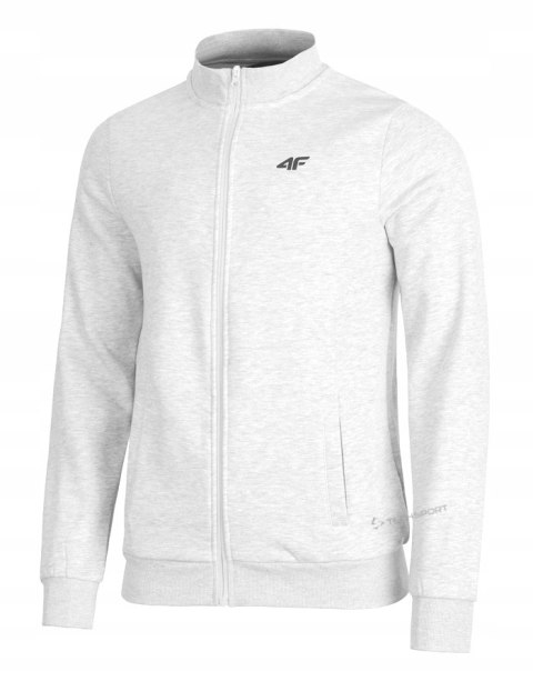 4F OCIEPLANA MĘSKA BLUZA BOMBERKA ROZPINANA BAWEŁNIANA / rozm L