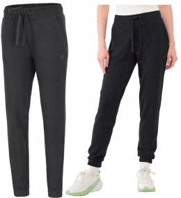 4F DAMSKIE SPODNIE DRESOWE BAWEŁNA JOGGERY / rozm XL