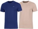 4F ZESTAW 2szt. 2-PAK MĘSKA KOSZULKA T-SHIRT 100% BAWEŁNA / rozm XXL