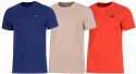 4F ZESTAW 3szt. 3-PAK MĘSKA KOSZULKA T-SHIRT 100% BAWEŁNA / rozm XXL