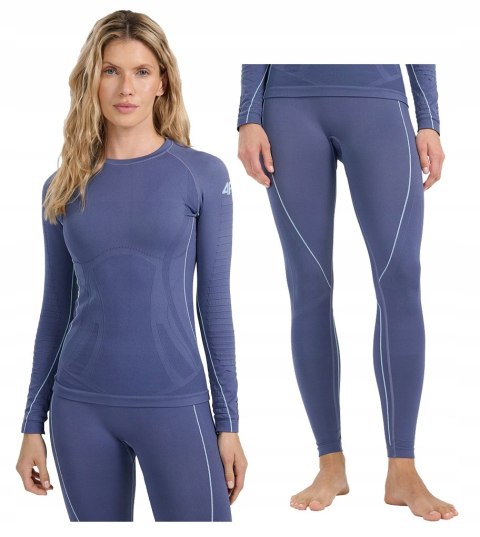 4F KOMPLET DAMSKA BIELIZNA TERMOAKTYWNA TERMICZNA rozm M/L