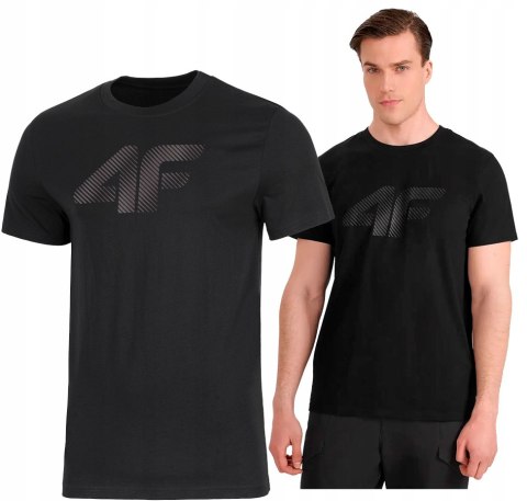 4F MĘSKA KOSZULKA T-SHIRT 100% BAWEŁNA / rozm M