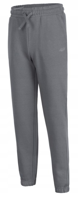 4F OCIEPLANE CHŁOPIĘCE SPODNIE DRESOWE DRESY BAWEŁNA JOGGERY / rozm 140