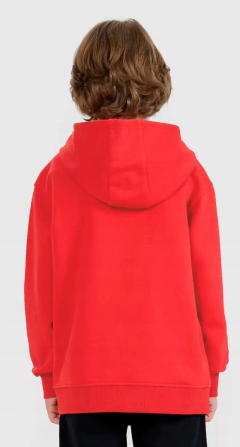 4F OCIEPLANA CHŁOPIĘCA JUNIORSKA BLUZA KANGURKA Z KAPTUREM / rozm 164