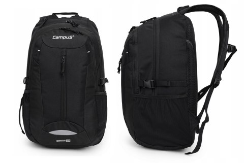WYGODNY PLECAK GÓRSKI CAMPUS SIRIUS | POJEMNOŚĆ 30L | CZARNY