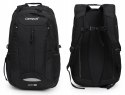 WYGODNY PLECAK SPORTOWY CAMPUS SIRIUS | LEKKI WENTYLOWANY | CZARNY