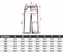 4F CHŁOPIĘCE SPODNIE NARCIARSKIE SNOWBOARDOWE membrana 8000mm / rozm 134