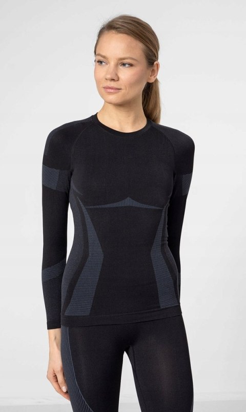 4F DAMSKA BIELIZNA TERMOAKTYWNA KOMPLET KOSZULKA SPODNIE / rozm M/L