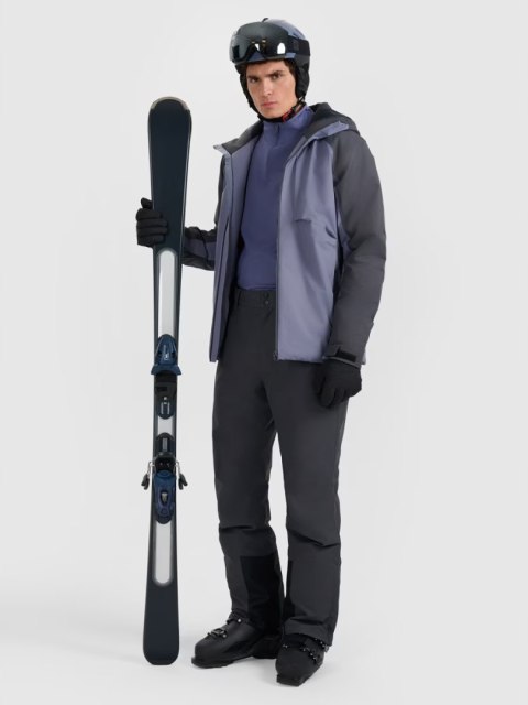 4F MĘSKA KURTKA ZIMOWA OCIEPLANA Z KAPTUREM | MEMBRANA 5000 NEO-DRY | L