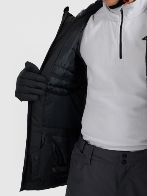 4F MĘSKA KURTKA ZIMOWA OCIEPLANA Z KAPTUREM | MEMBRANA 5000 NEO-DRY | XXL