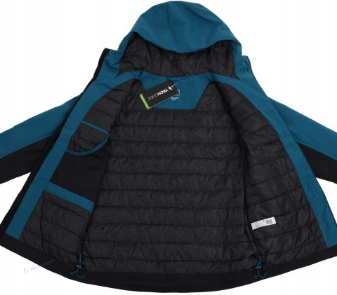 4F MĘSKA KURTKA ZIMOWA OCIEPLANA Z KAPTUREM | MEMBRANA 5000 NEO-DRY | L