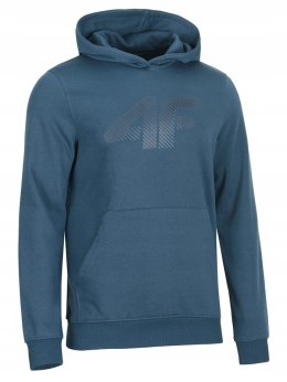 4F OCIEPLANA MĘSKA BLUZA DRESOWA Z KAPTUREM KANGURKA / rozm XXL