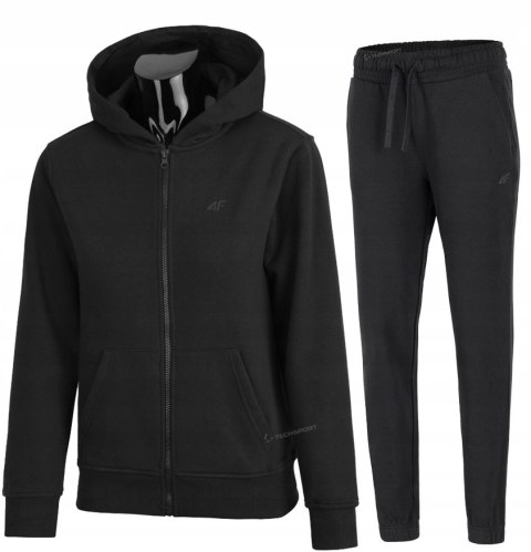 4F OCIEPLANY DAMSKI DRES BAWEŁNA KOMPLET BLUZA SPODNIE / rozm XS