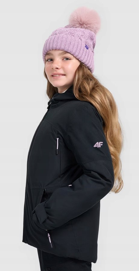 4F DZIEWCZĘCA KURTKA ZIMOWA NARCIARSKA membrana 8000mm / rozm 158