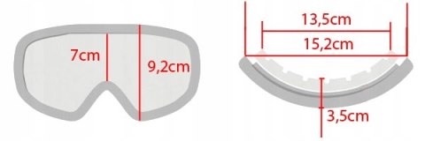 4F GOGLE NARCIARSKIE SNOWBOARDOWE LUSTRZANKI S2