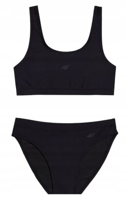 4F DZIEWCZĘCY DWUCZĘŚCIOWY STRÓJ BIKINI KOSTIUM ZESTAW rozm 134/140