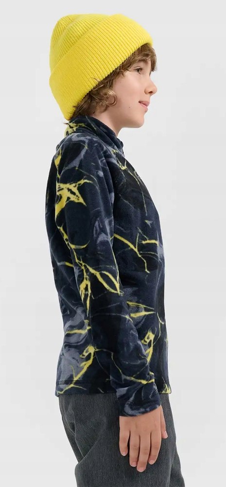 4F JUNIORSKI CIENKI POLAR BLUZA MIKROPOLAR / rozm 158/164
